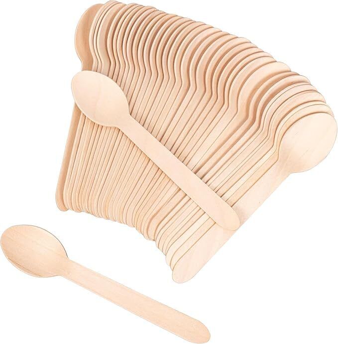 dayal Spoon Disposable Bamboo Dessert Spoon Set-picture-15