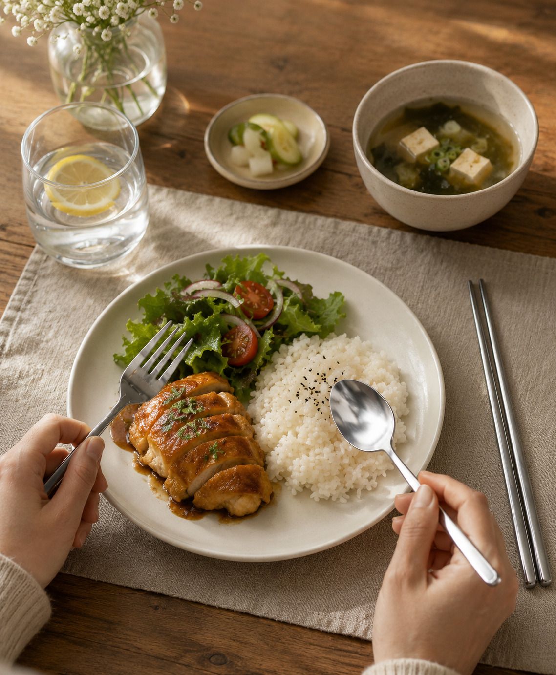 yesmall Portable Dining Essentials Kit Stainless Steel Table Spoon-picture-18