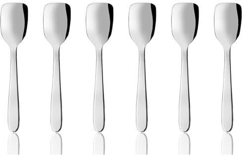 manorath Stainless Steel Ice-cream Spoon 6 PCS For Sweet Desert, Ice-cream Spoon Stainless Steel Ice-cream Spoon Set-picture-23