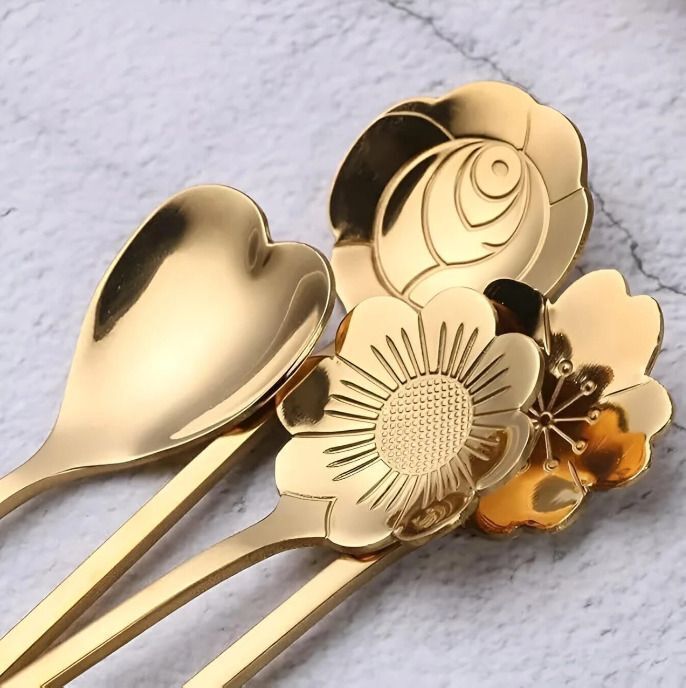 ablue clipper spoon Steel Table Spoon Set-picture-31