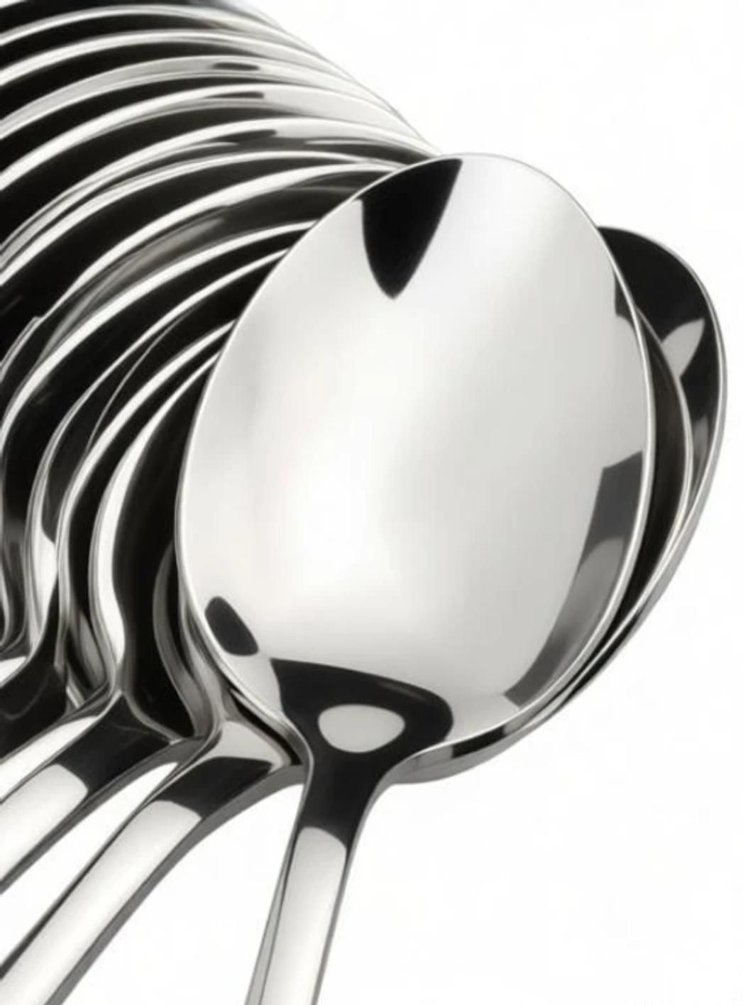 6pc spoon set for Multipurpose use. Stainless Steel Cutlery Set-image-48