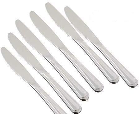 arscart Dinner Knife Set of 6Pcs Steel Table Spoon Set-picture-12