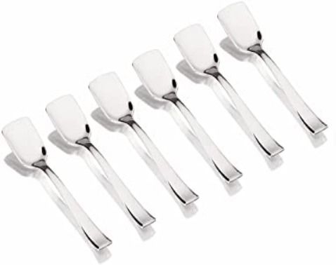Cream Spoon Set of 6 | Dessert Spoon | Mirror Finish | Rust Resistant Stainless Steel Ice Tea Spoon Set-image-36