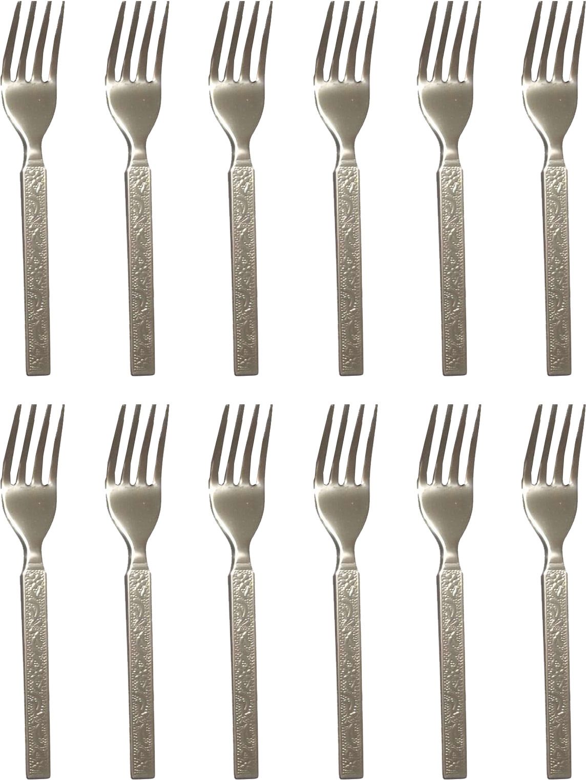 Fork Steel Salad Spoon Set-image-12