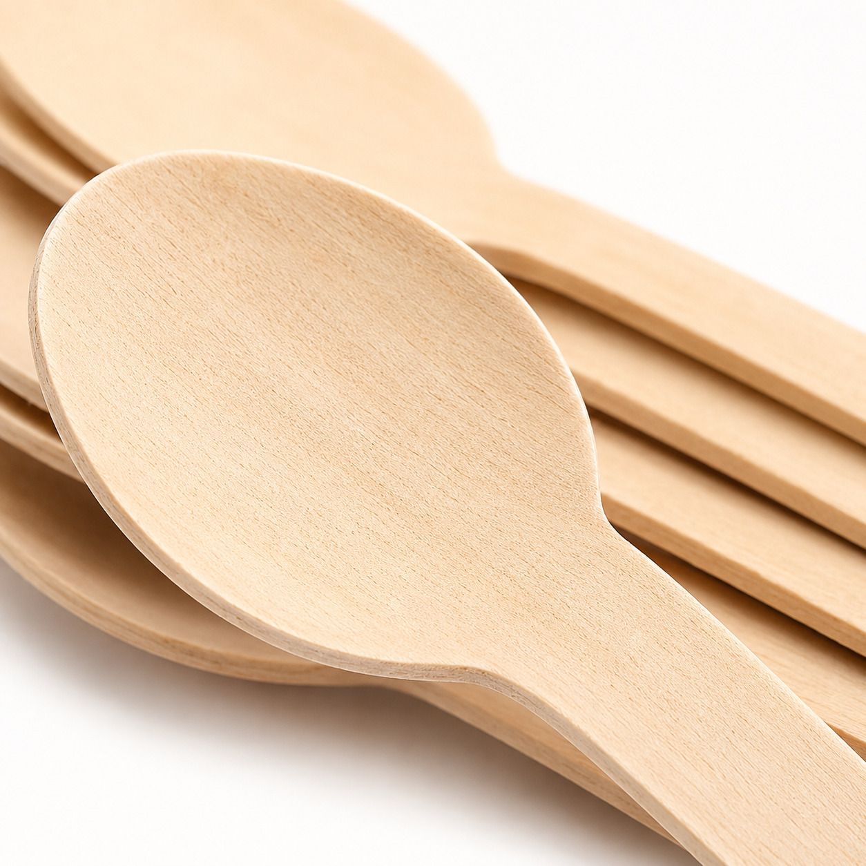 Disposable Wooden Dessert Spoon Set-image-12