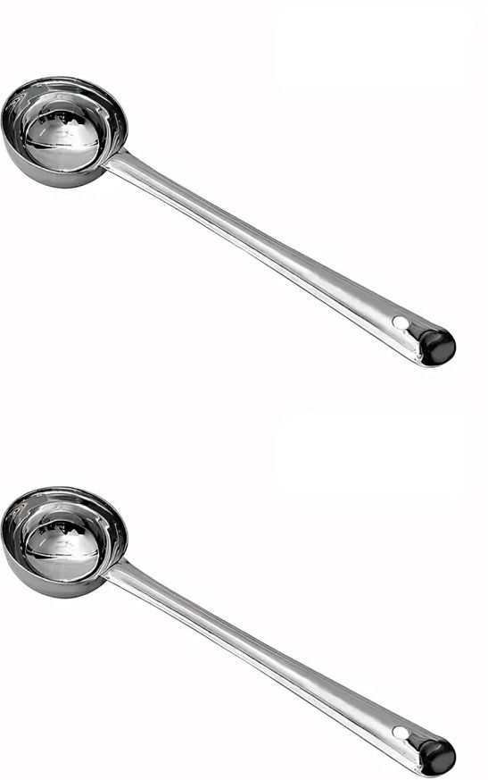 serving karchi ladle Stainless Steel Tea Spoon, Dessert Spoon Set-image-36