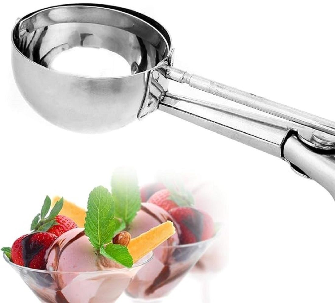 maune hub ice cream scooper Disposable Stainless Steel Ice-cream Spoon-picture-11