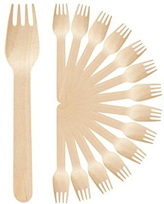 mps enterprisess Disposable Wooden Salad Spoon Set-picture-27