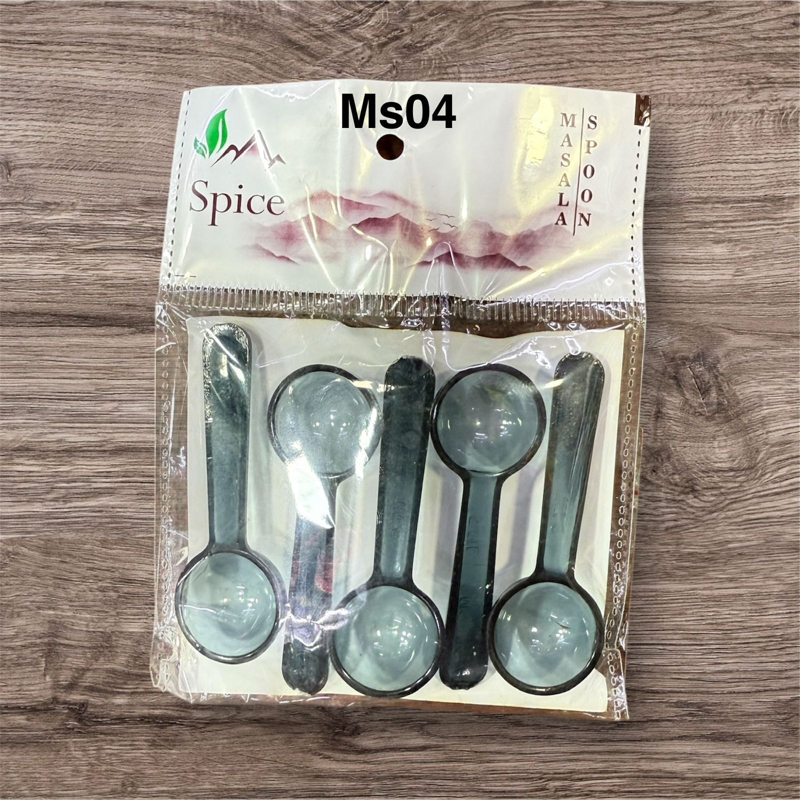 MASALA SPOON 5PCS (MS04) Plastic Tea Spoon, Table Spoon, Sugar Spoon, Ice-cream Spoon, Coffee Spoon Set-image-8
