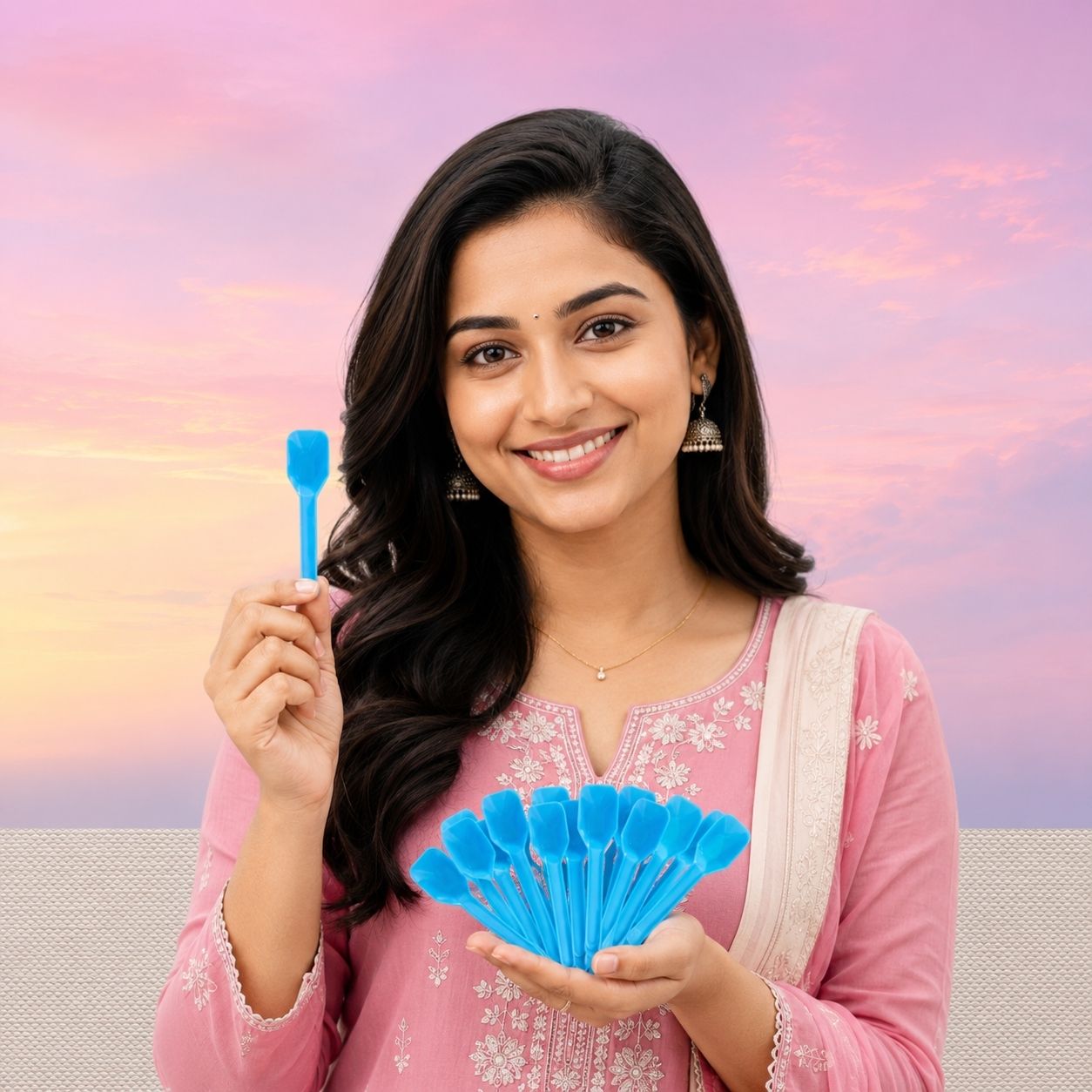 dheeshithan Plastic Sugar Spoon Set-picture-34