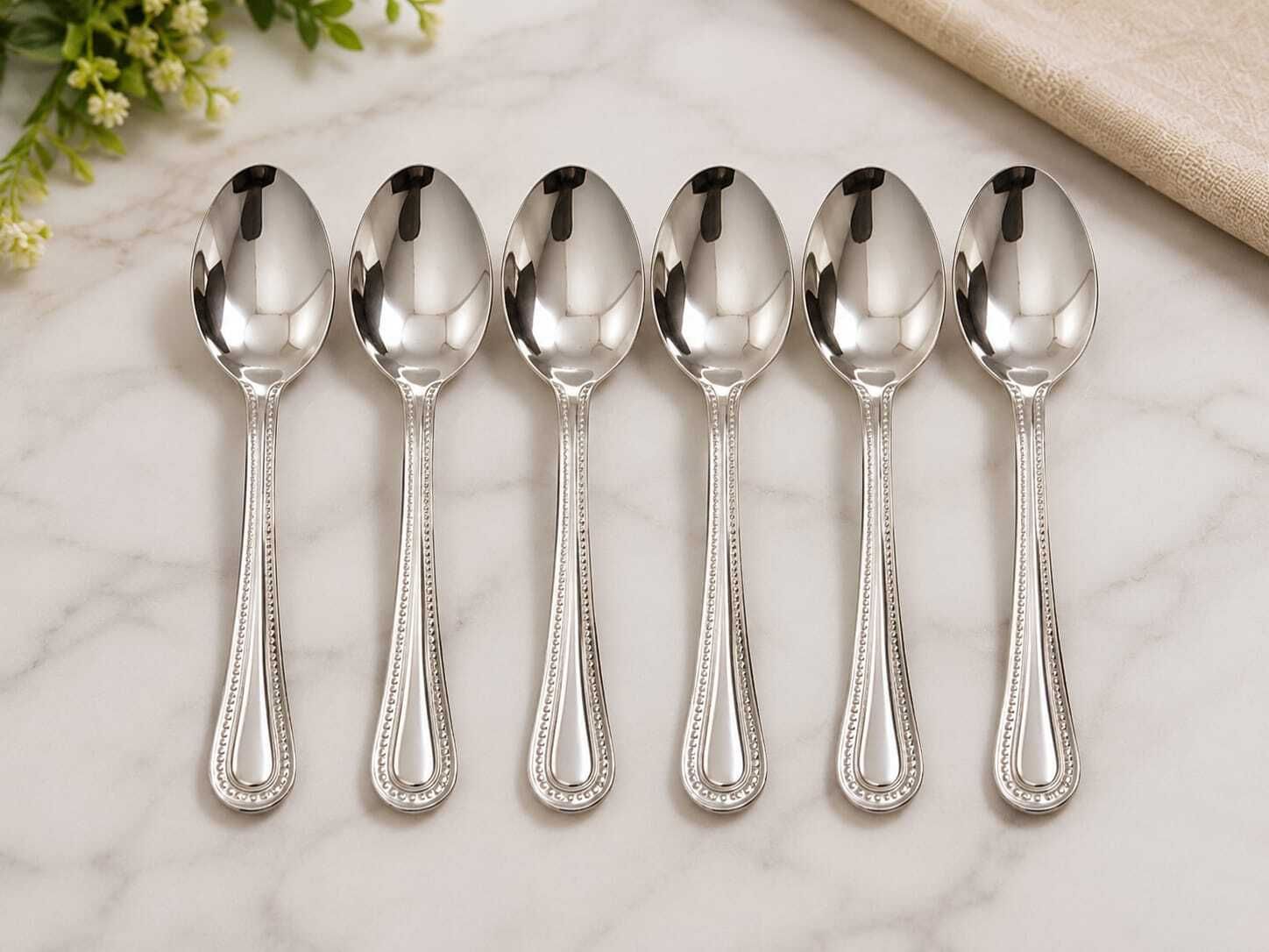 habib Stainless Steel Tea Spoon Set-picture-5