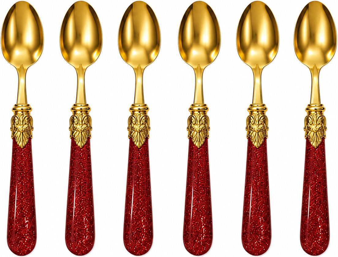 Royal Dining Golden Stainless Steel Table Spoon Set-image-27