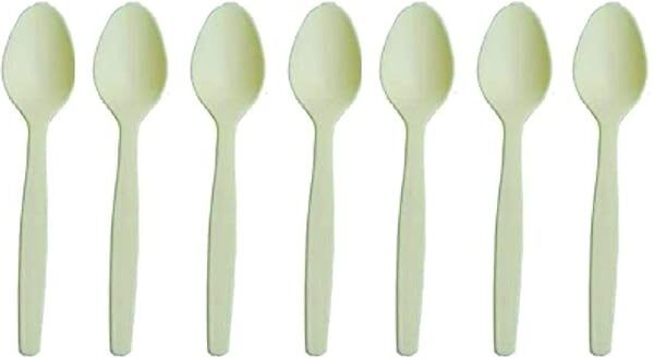 packveda Disposable Plastic Coffee Spoon, Cream Spoon, Dessert Spoon, Ice Tea Spoon, Ice-cream Spoon Set-picture-36
