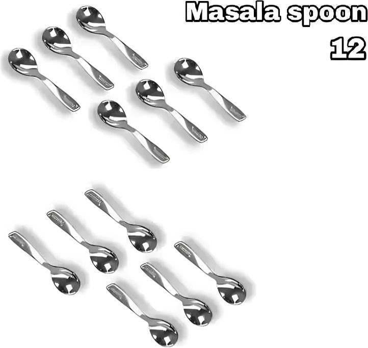 dinezaar Must Spices spoon, Stainless Steel Measuring Spoon, Coffee Spoon Set-picture-24