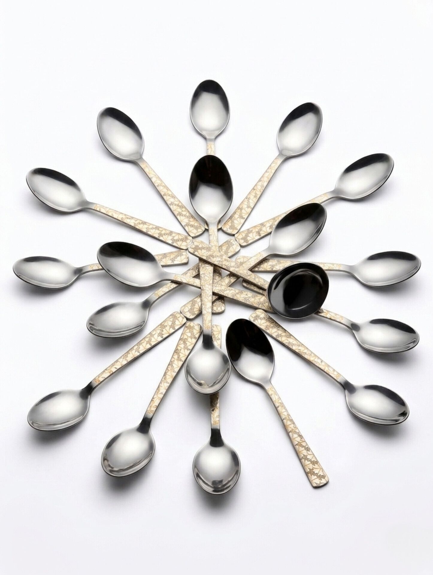 STEEL Spoon 12 Set Steel Soup Spoon-image-15