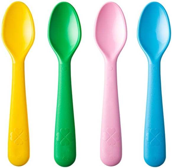 ikea KALAS Spoon, mixed colours/seasonal edition Disposable Plastic Coffee Spoon-picture-3