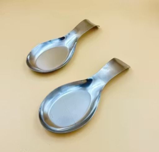 arscart Stainless Steel Spoon Rest Holder, Spoon Stainless Steel Serving Spoon Set-picture-10