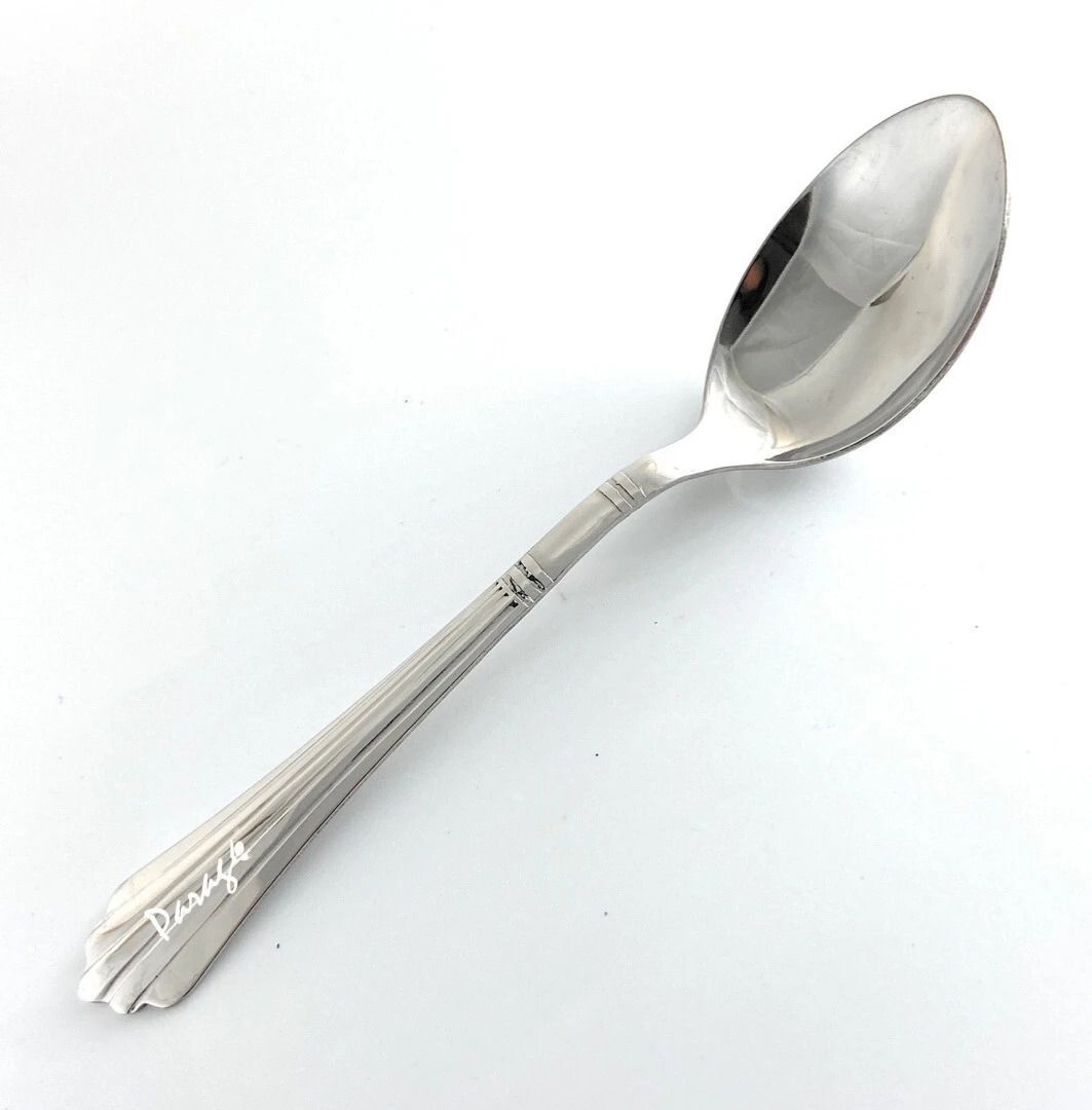 12 pcs Dinner Spoons for dining,15.5 cm, Daily use Spoon set combo (Onidaline), Stainless Steel Table Spoon Set-image-44