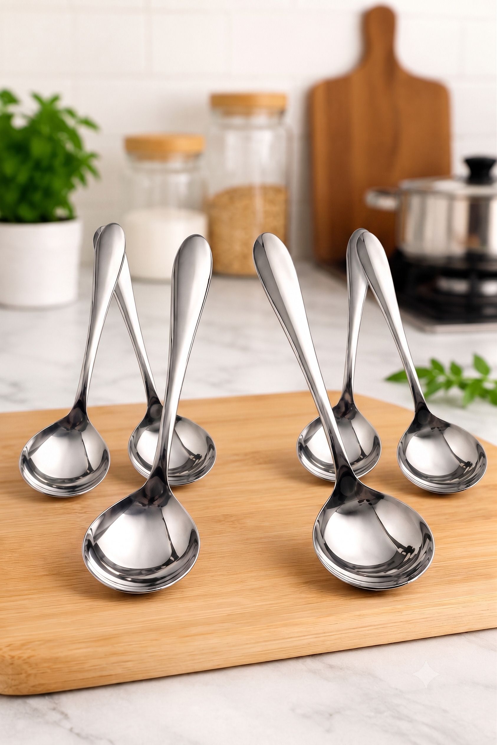 Classic Feast Stainless Steel Table Spoon Set-image-30
