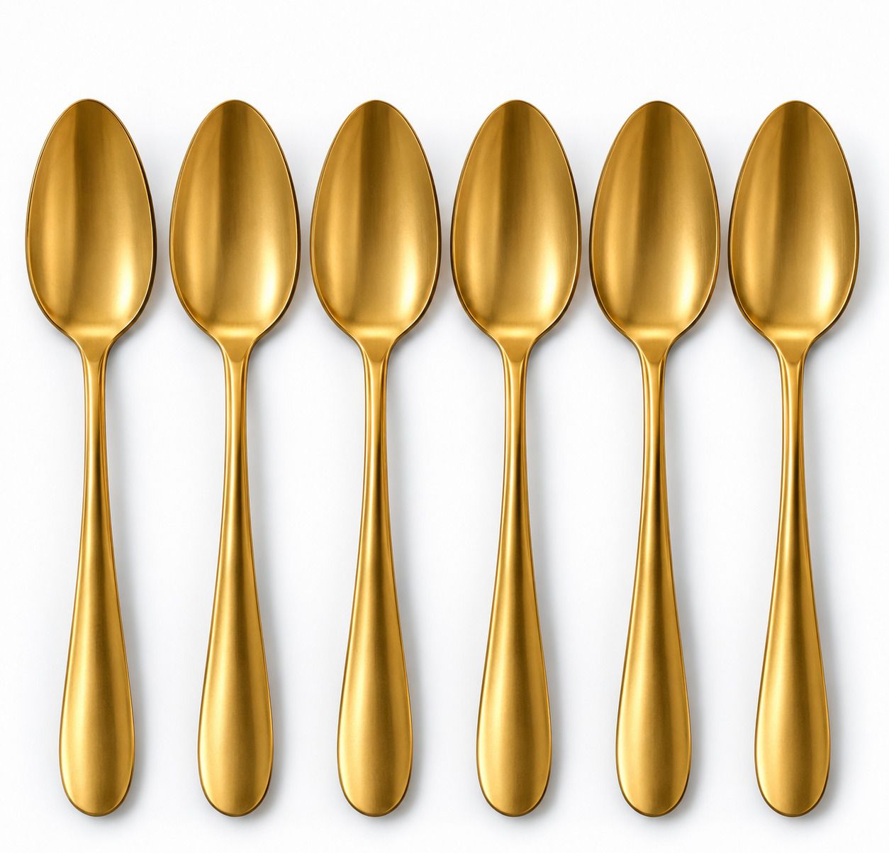 noblur Premium Gold Spoon Set Stainless Steel Coffee Spoon, Dessert Spoon, Serving Spoon, Soup Spoon, Sugar Spoon, Table Spoon, Tea Spoon Set-picture-45
