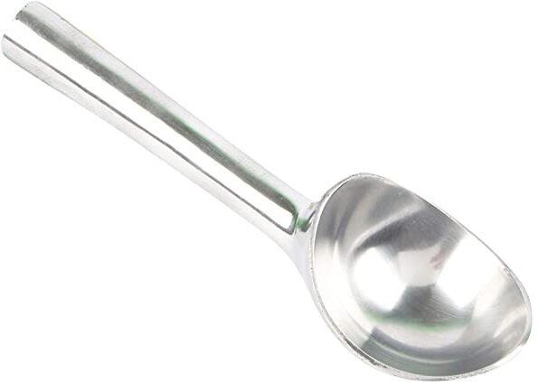 Ice Cream Serving Spoon Scooper Big Aluminium Serving Spoon-image-9