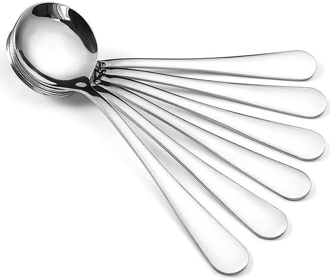 caridge Disposable Stainless Steel Soup Spoon Set-picture-10