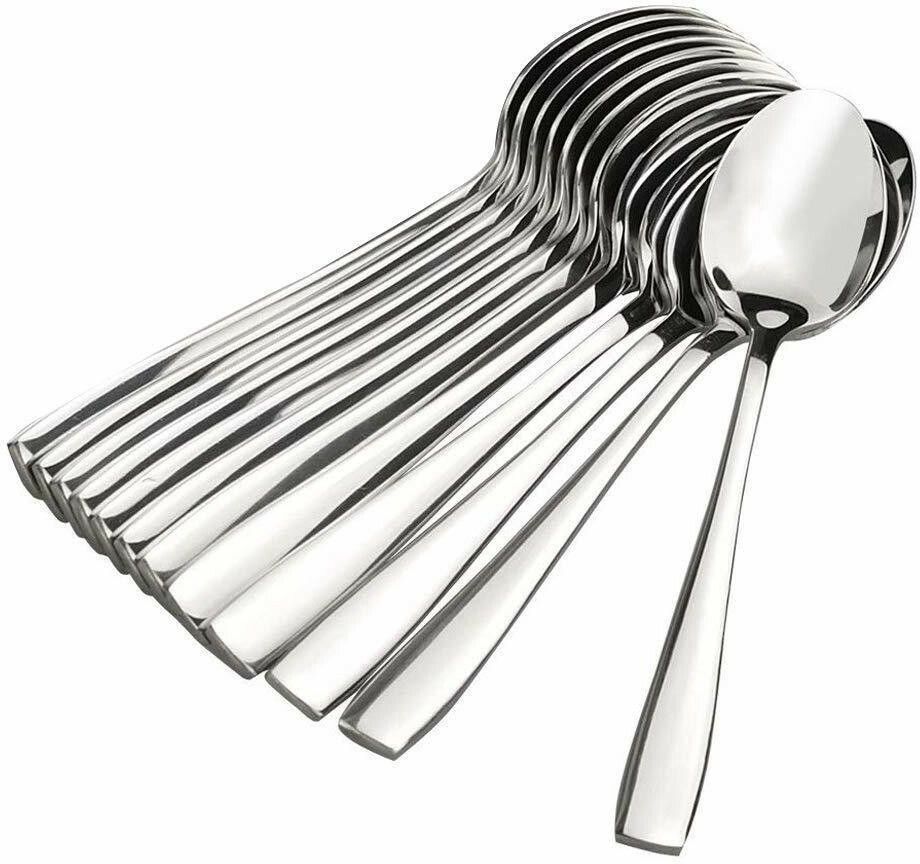 Tea, Condiments & Spices Spoon Set, 14cm, Stainless Steel Tea Spoon, Ice-cream Spoon, Coffee Spoon, Cream Spoon, Sugar Spoon Set-image-27