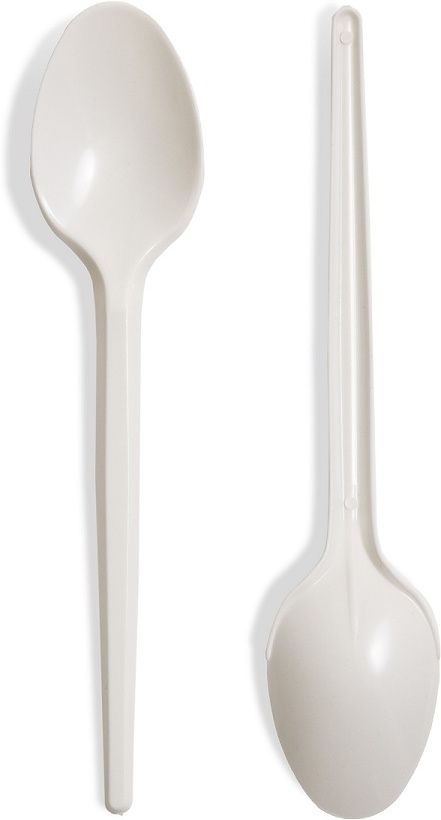 Disposable Plastic Serving Spoon Set-image-2