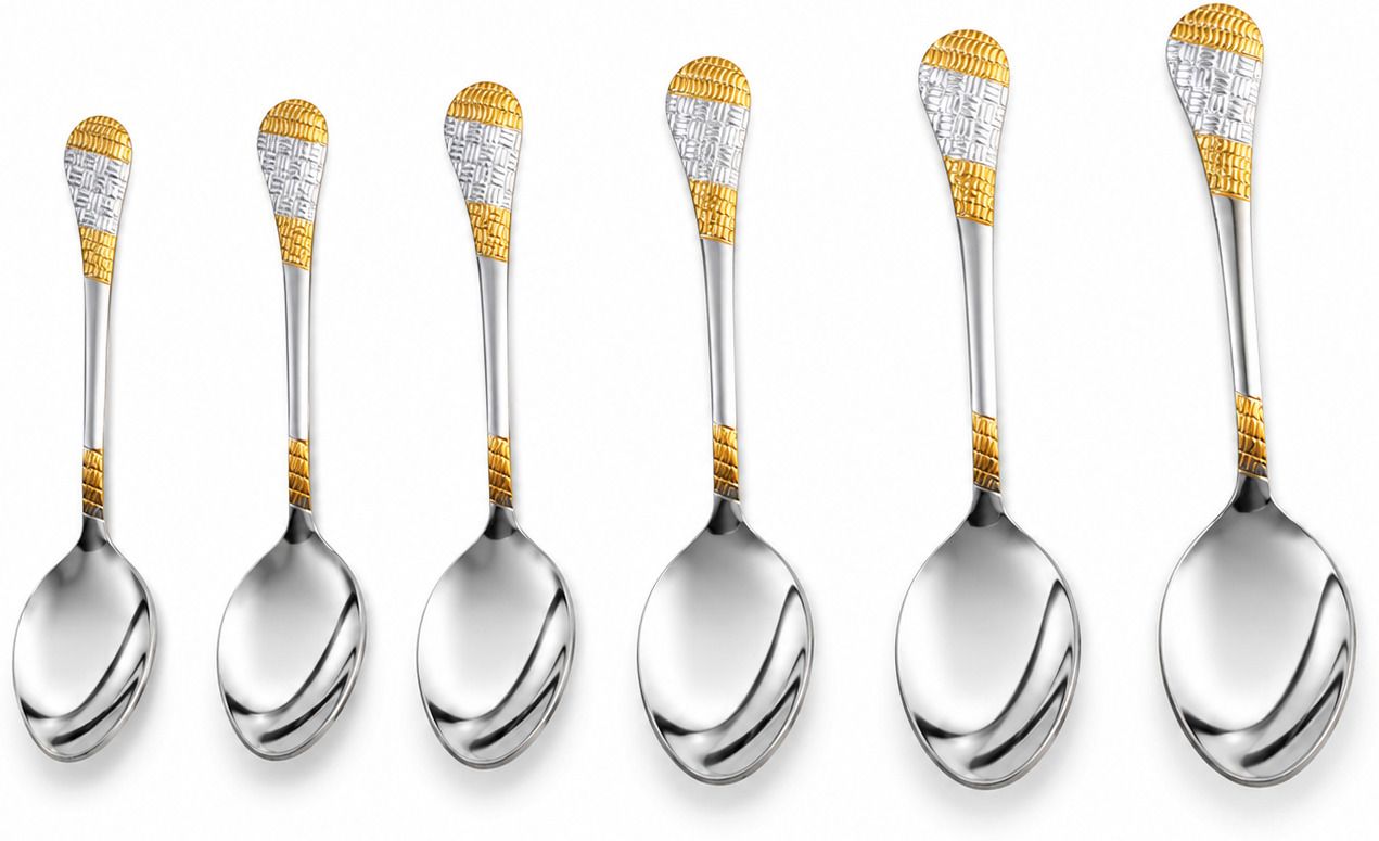 all trust Stainless Steel Dessert Spoon Set-picture-26