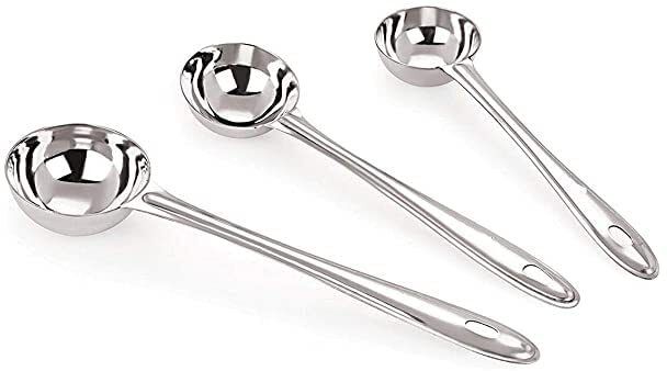 fanqew 3 Spoodle spoon big spoon Kitchen Serving Tools Disposable Stainless Steel Serving Spoon Set-picture-18