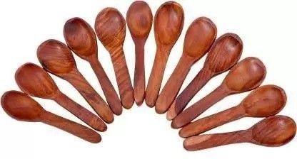 woodenstories salt sugar tea coffie mini spoon Disposable Wooden Serving Spoon Set-picture-15