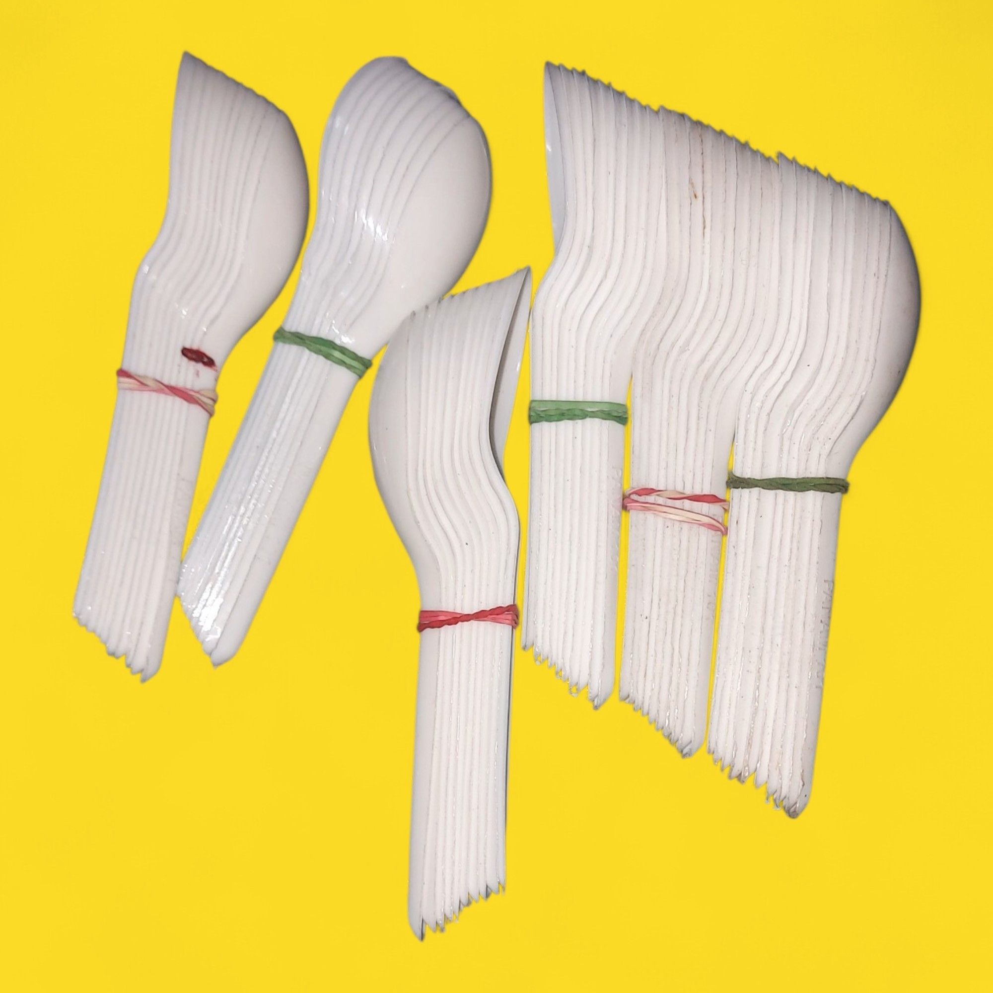 Plastic Spoons-100 Disposable Plastic Table Spoon Set-image-34