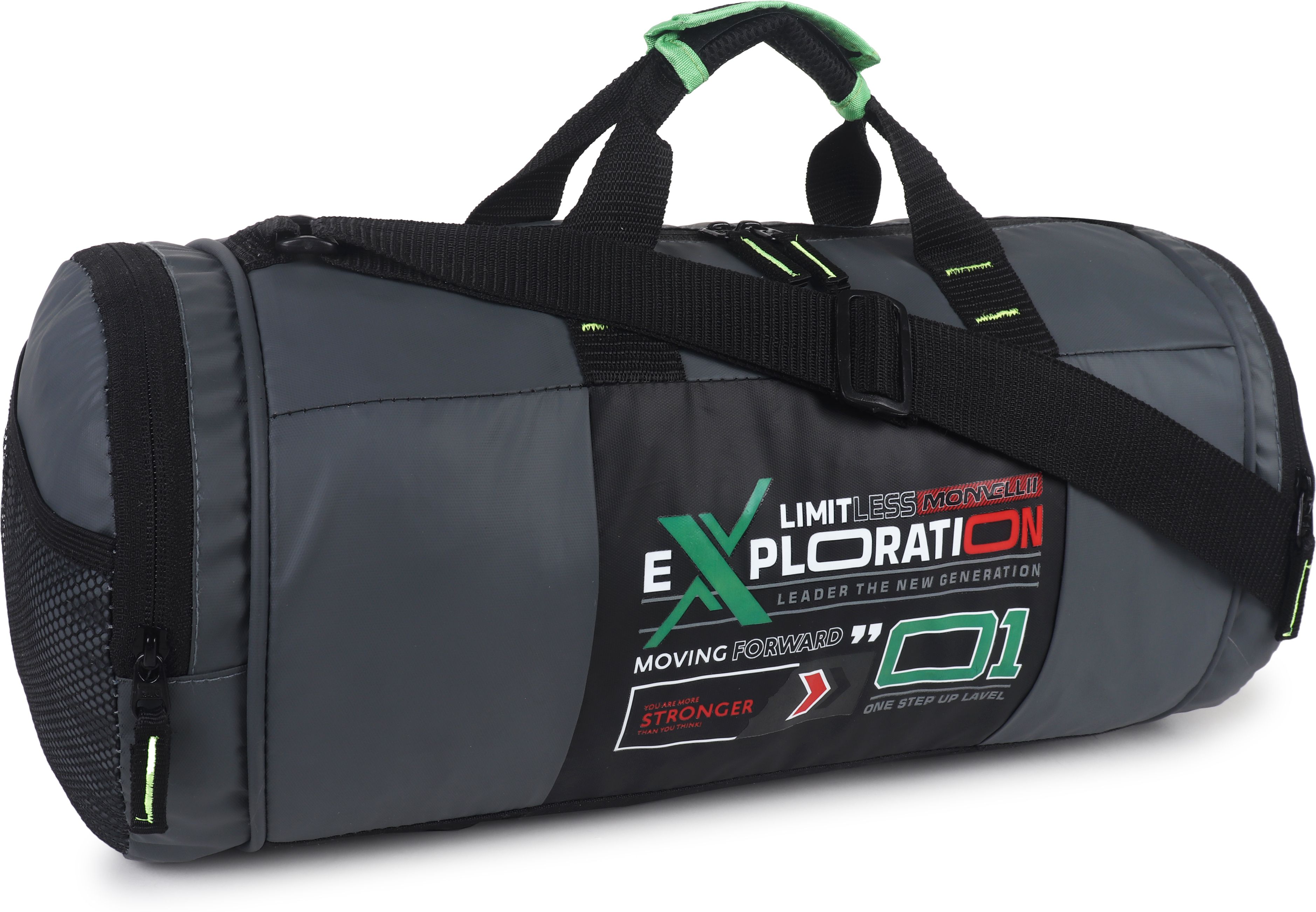 30 L Gym Duffel Bag - Ashen Athlete - Grey-image-16