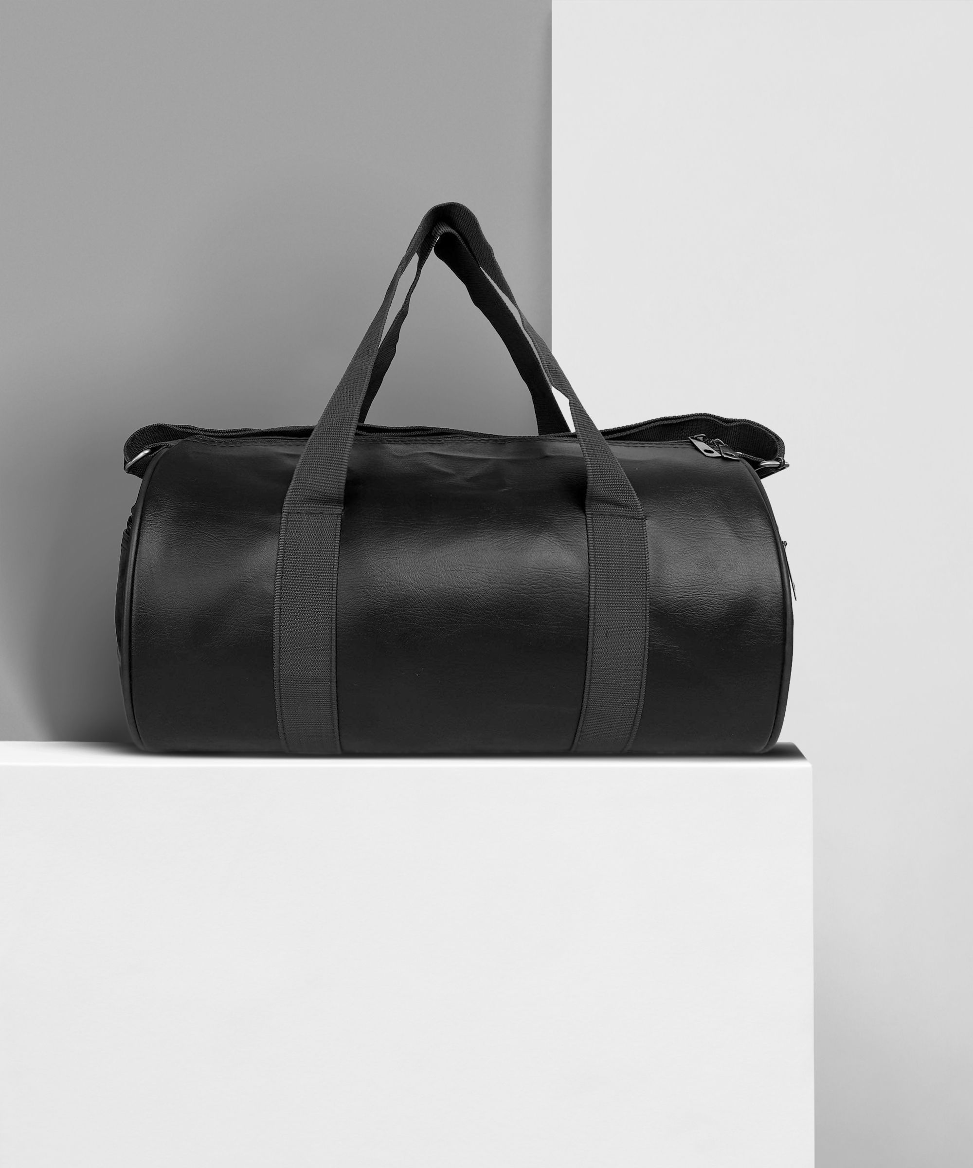 23 L Gym Duffel Bag - Gym Duffel Bag for Fitness| Sports and Travel|Men, Boys & Girls (Black)) - Black