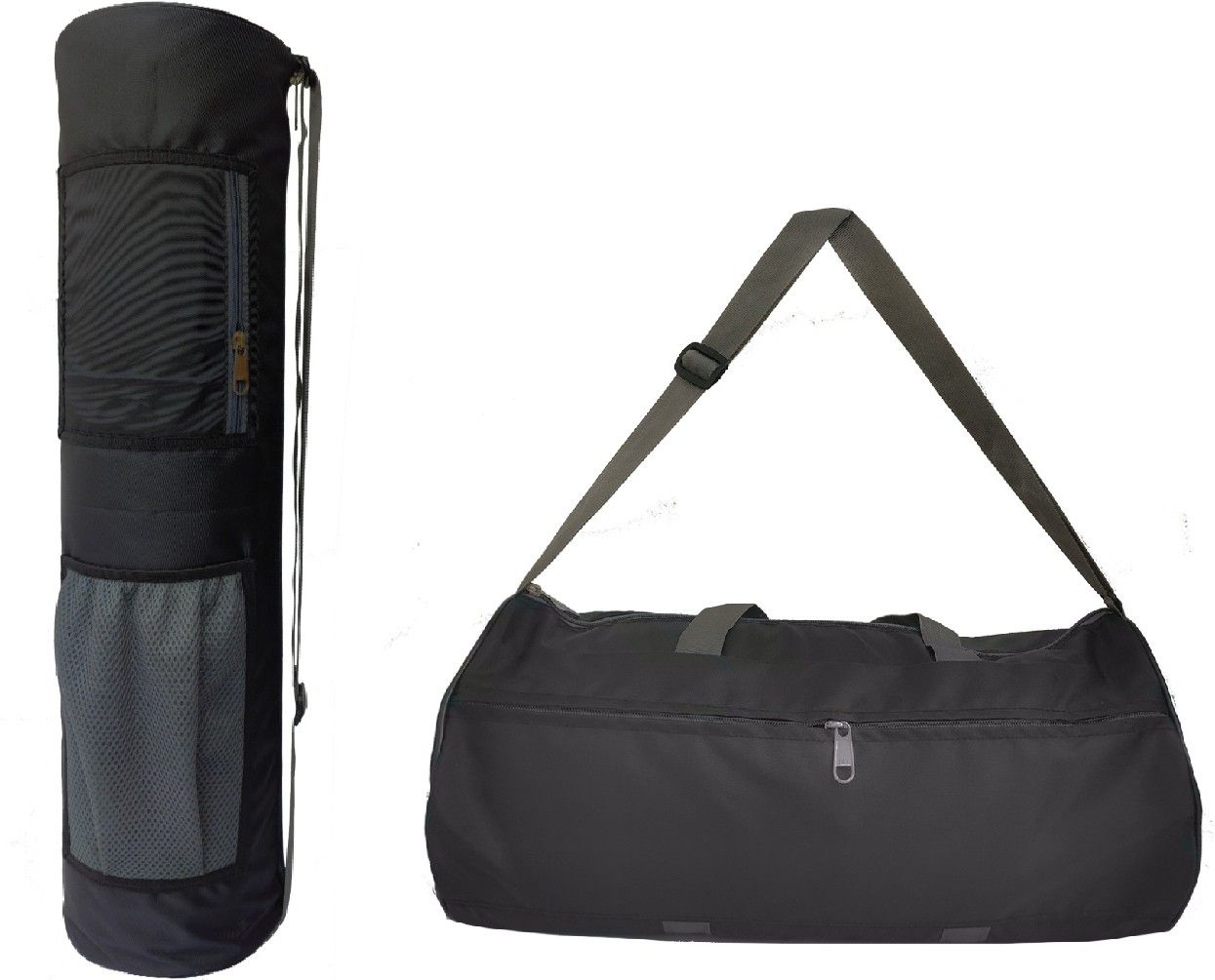 Trendy Yoga Mat Cover/Yoga Mat Bag with Duffel/Gym Bag For Men & Women-image-41