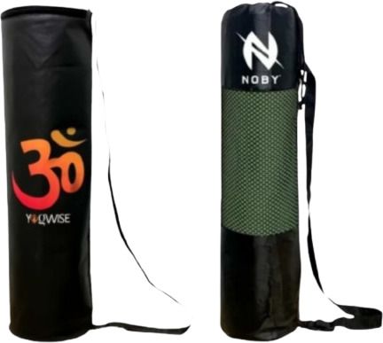 OmZen Pro Mesh Yoga Mat Carry Bag – Breathable, Durable & Shoulder Strap