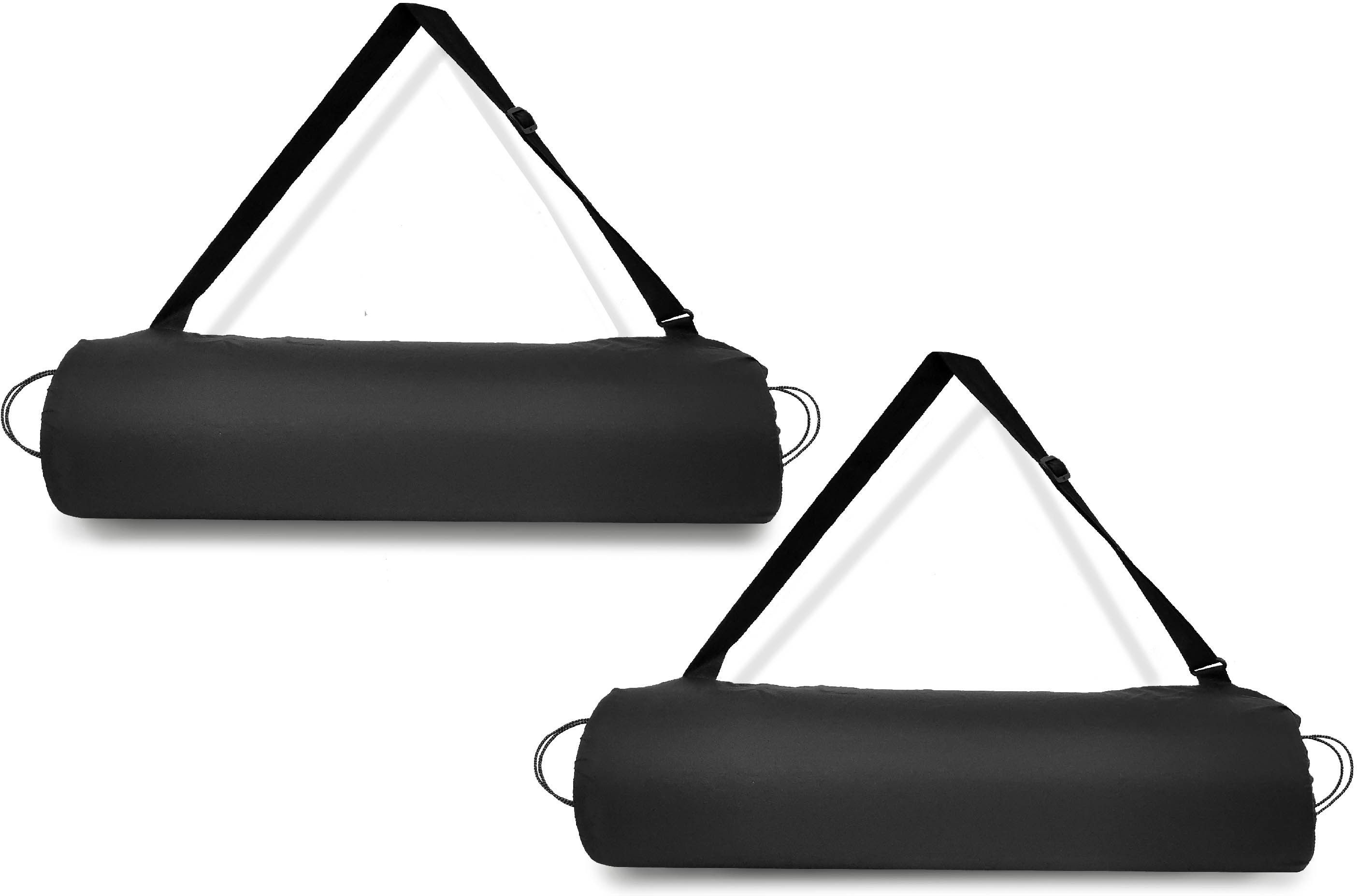 Toffy Black Dori Lock (Pack of 2) Yoga Mat COVER ONLY For Men & Women-image-48
