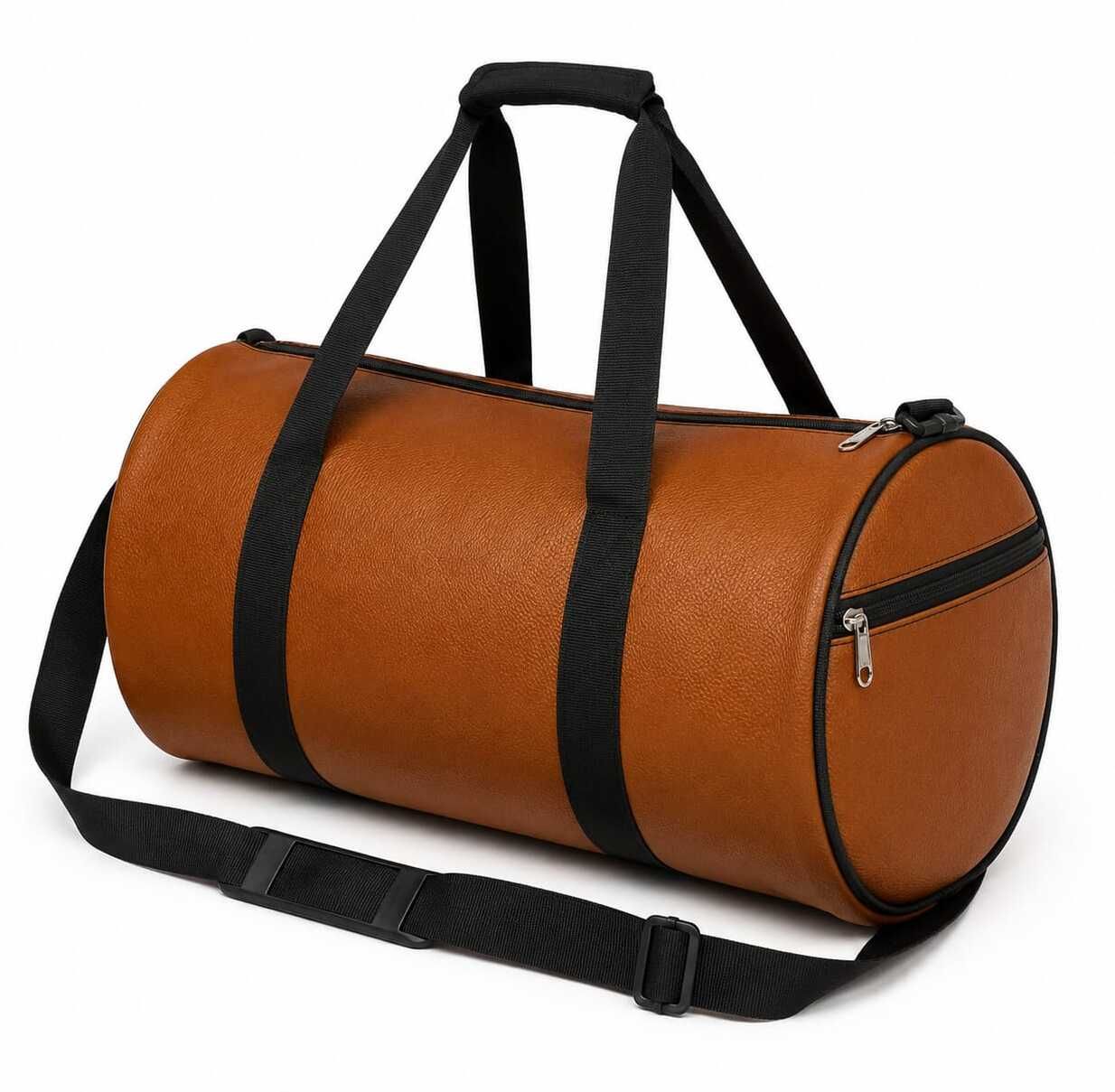 Stylish Brown Travel GYM Bag Large Capacity-image-30