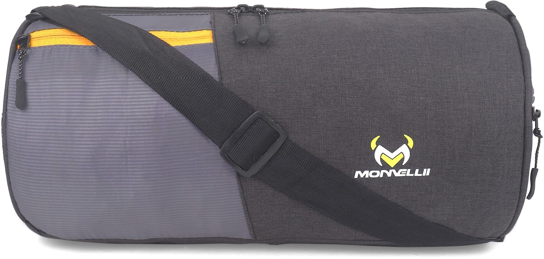 16 L Gym Duffel Bag - HYBRID DUFFLE BAG - Black, Grey-image-40
