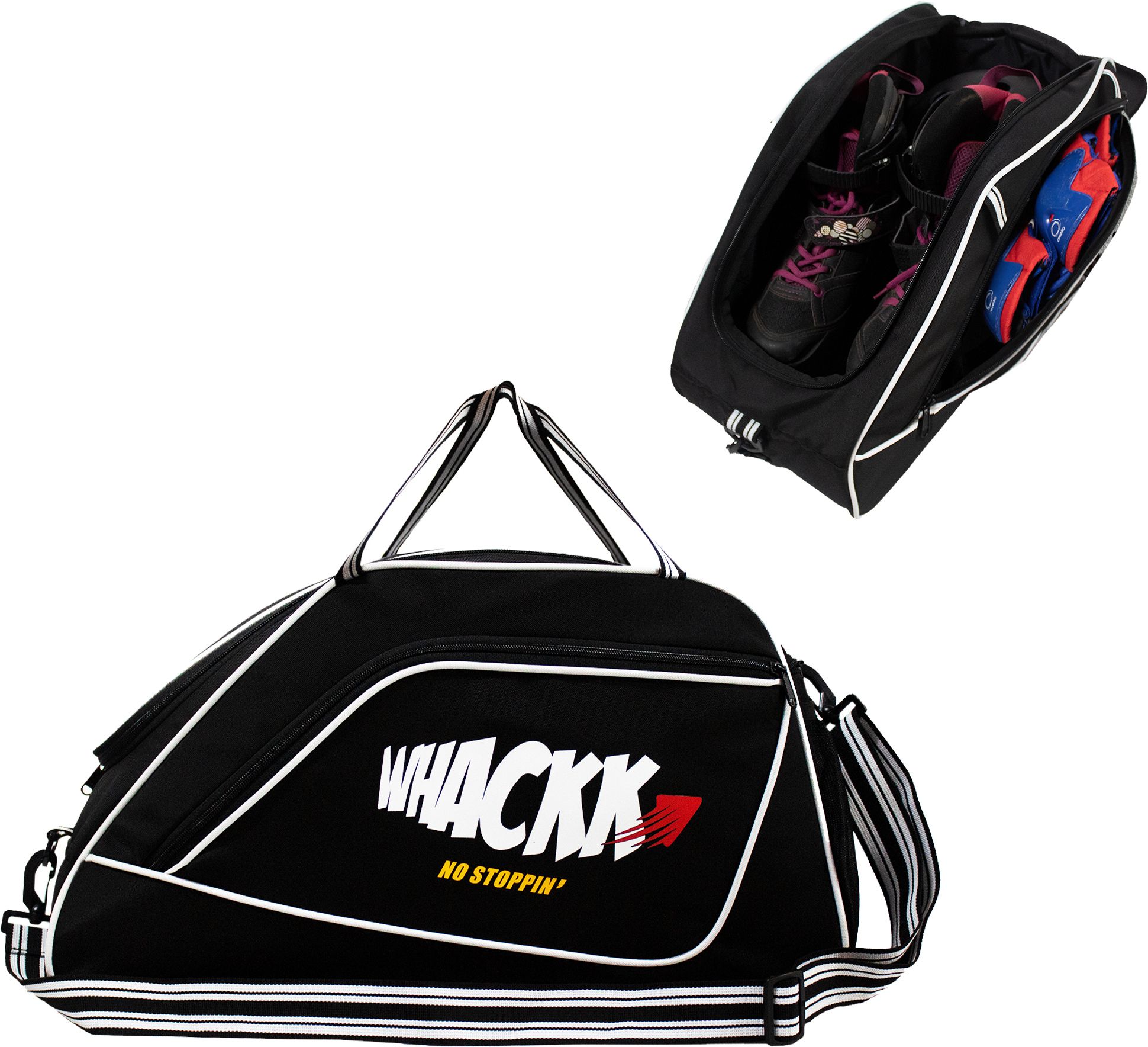Flip Junior Skating/Inline Roller/Quad Ice Skates Kit duffel Bag-image-0