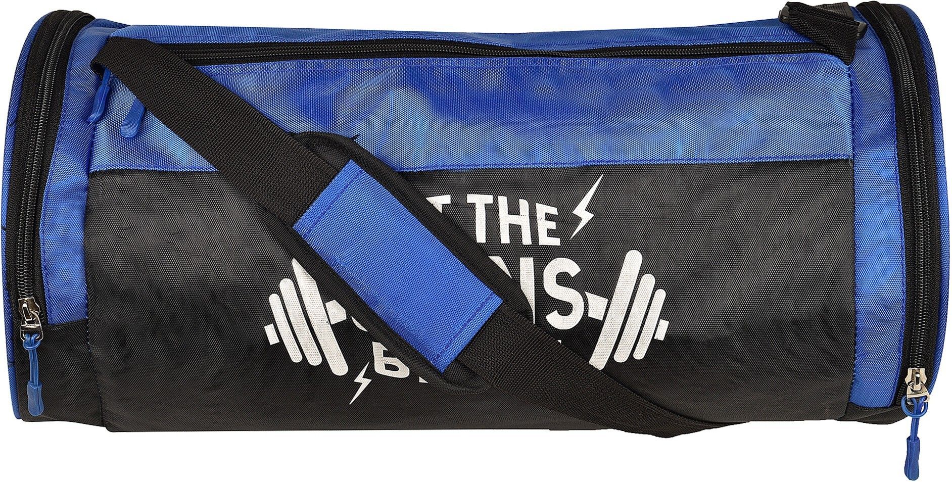 vk fashions 25 L Gym Duffel Bag - Let The Gains Begin - Blue-picture-16