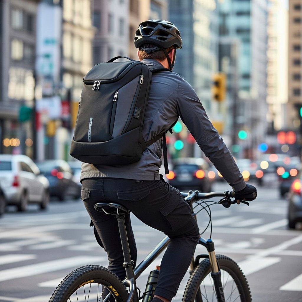 Riding Backpack for Bikers Anti Theft Waterproof 16 Inch Laptop Office Travel