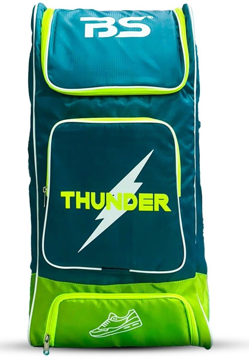 bs barkha Thunder Cricket Kit Bag With Wheel | Heavy Duty Backpack with Shoe Compartment-picture-30