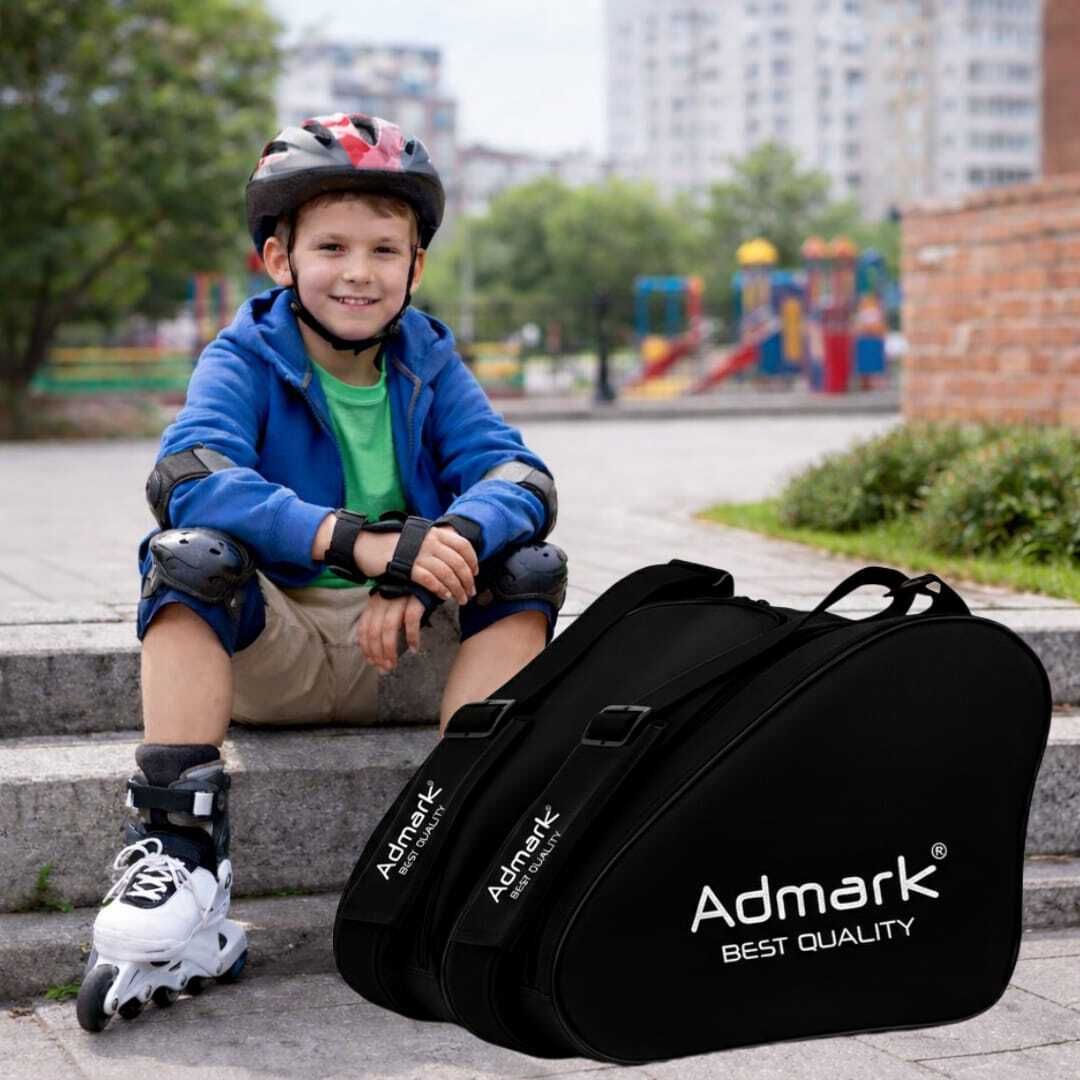 Admark Elite Skater Gear Bag – Black Edition-image-42