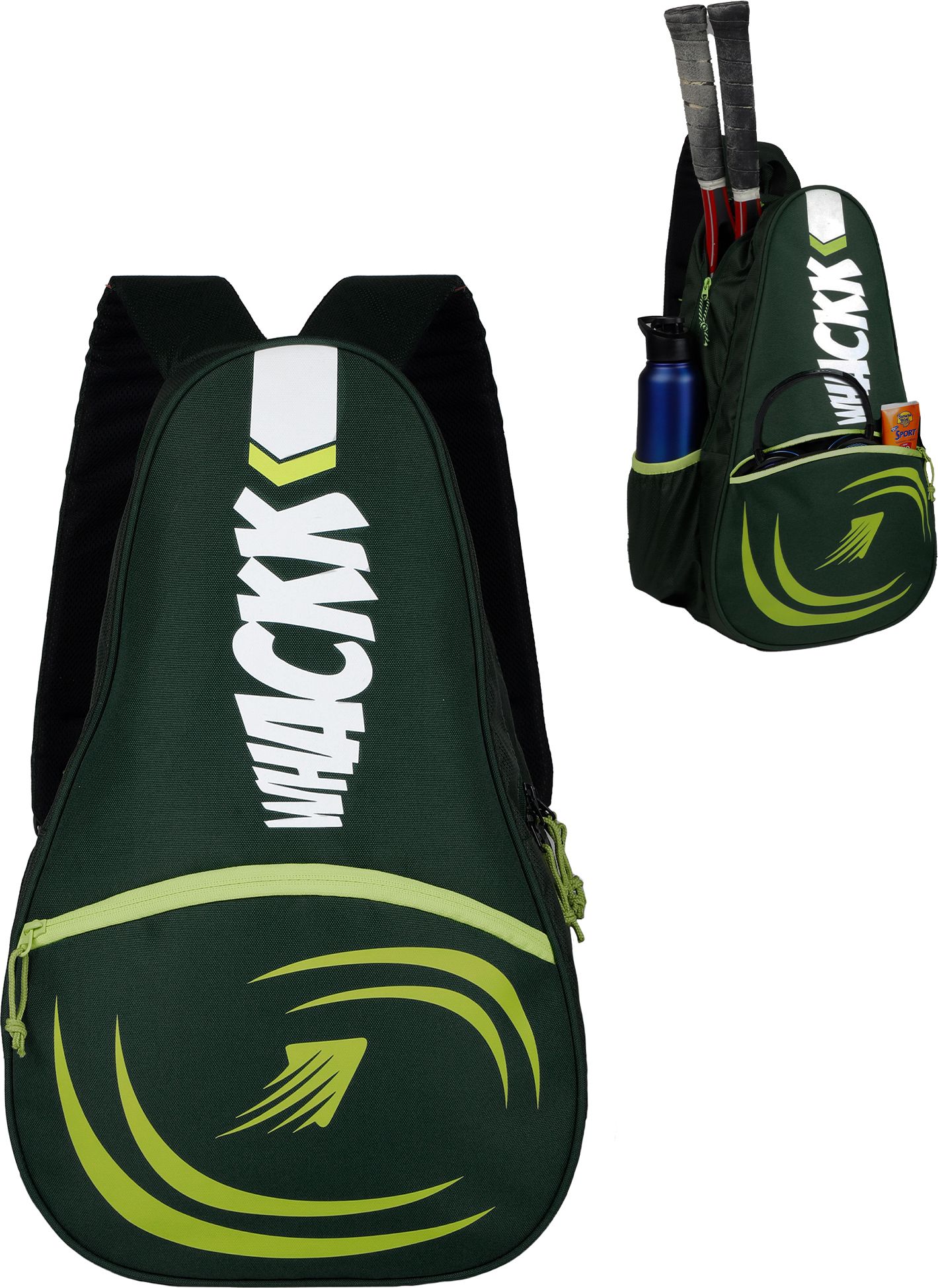 whackk Ace Unisex Squash Kit Bag/Tennis-6 Badminton-8-picture-12