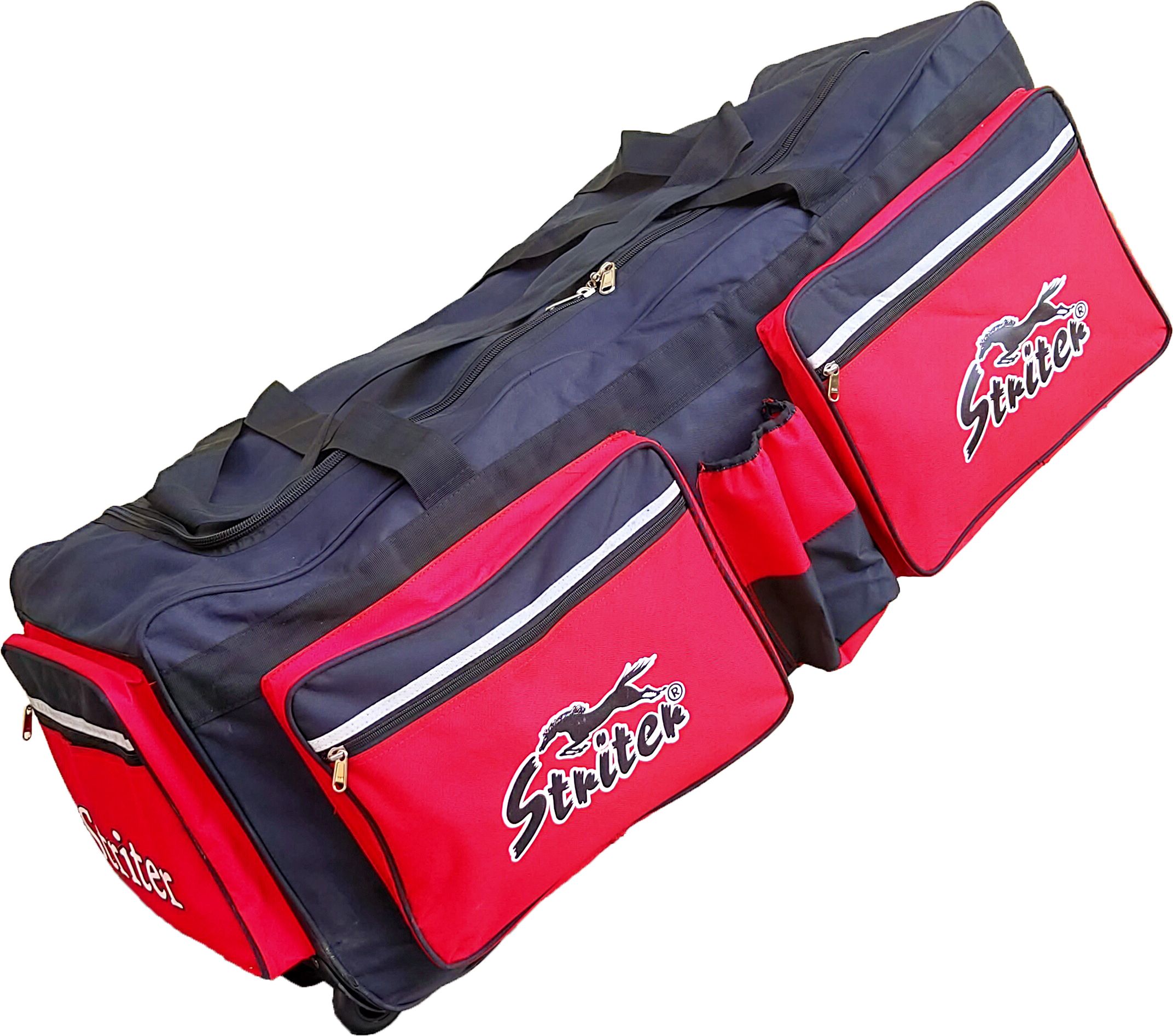 42 Inch Cricket/Hockey/Football/Travel Trolley Kit Bag With Wheels-Multicolor-image-49