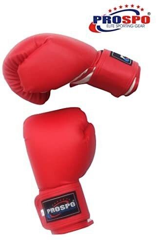 prospo Featherfly Aerobic Boxing Glove,Boxing Glove Unisex (10 OZ, Red) Boxing Gloves-picture-19