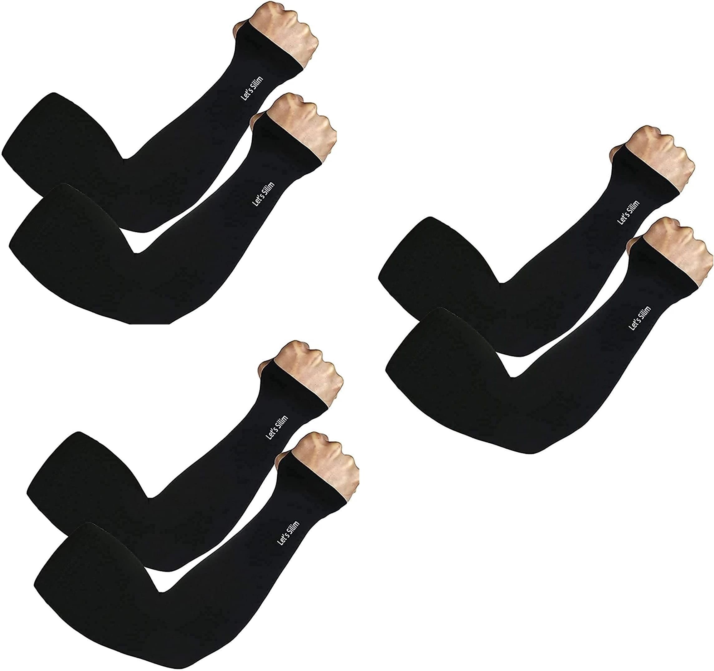 lets slim cool summer sports sleeves for men and women for driving and riding Cycling Gloves-image-14