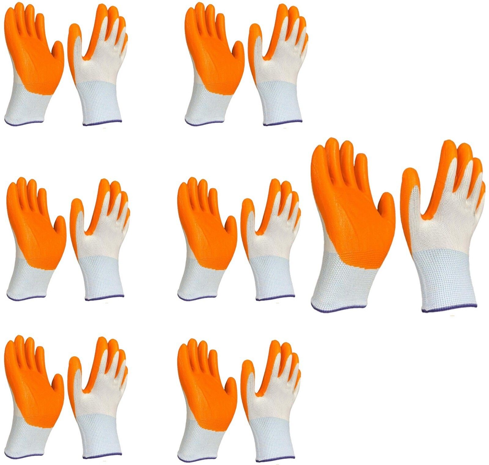 Waterproof Gloves Double Coating Nylon Comfortable Safety Gloves for Cleaning K4 Golf Gloves