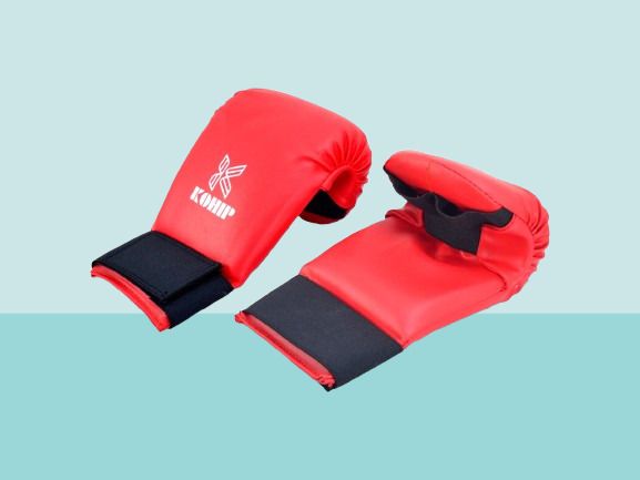 kohip Durable Karate Gloves Training Red Medium Boxing Gloves-picture-32